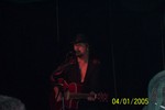 Ron belting out a song @ Douglas Corner 4/1/05